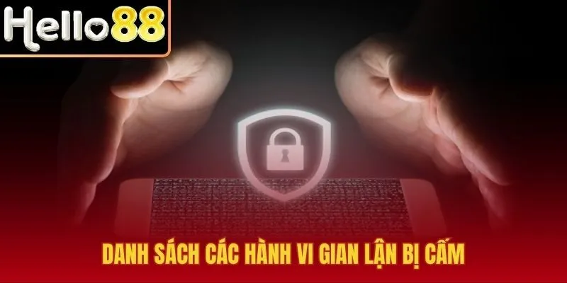 Điều khoản dịch vụ ngăn chặn hành vi gian lận cá cược