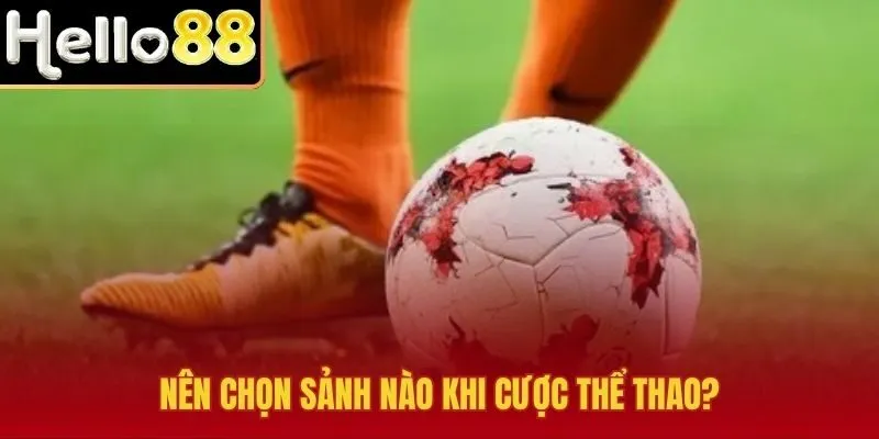 Chọn sảnh thể thao hợp nhịp live bóng đá hoặc vào nhanh