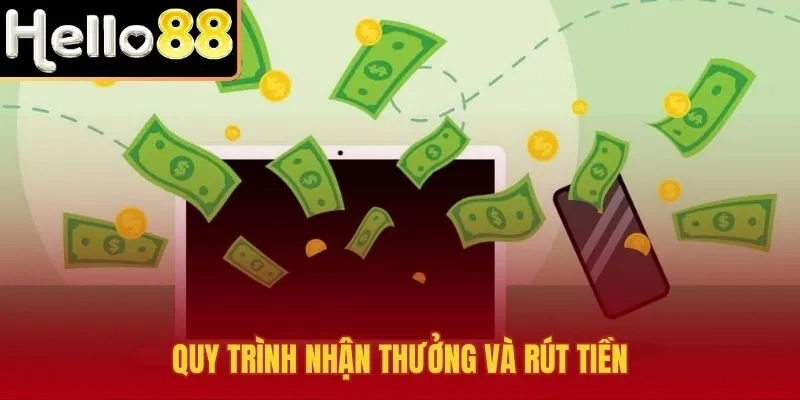 Từng bước nhận jackpot từ ví chính đến ngân hàng