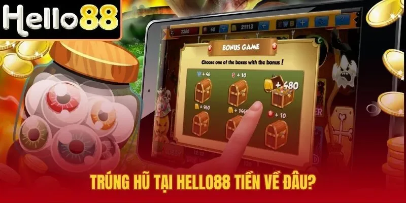 Khoản trúng hũ về ví chính rồi rút ngân hàng